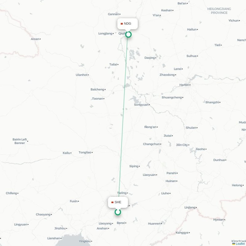 SHE - NDG route map