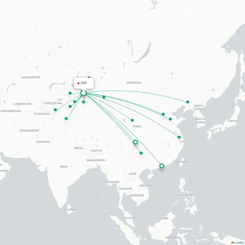 SHF - AAT route map