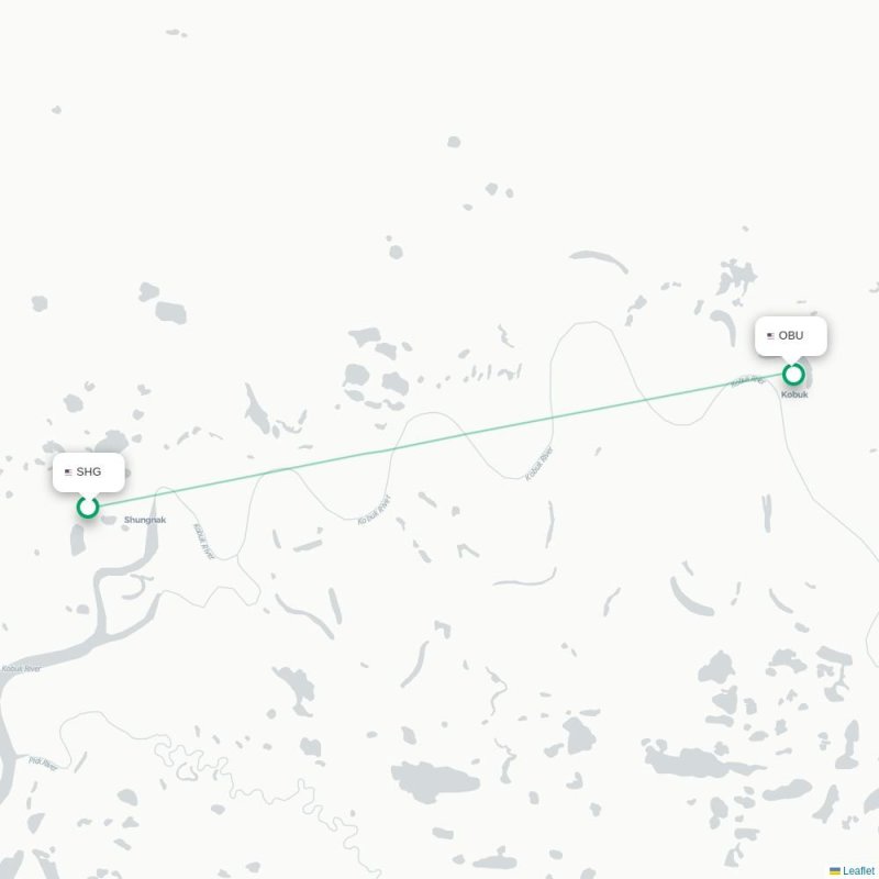 SHG - OBU route map