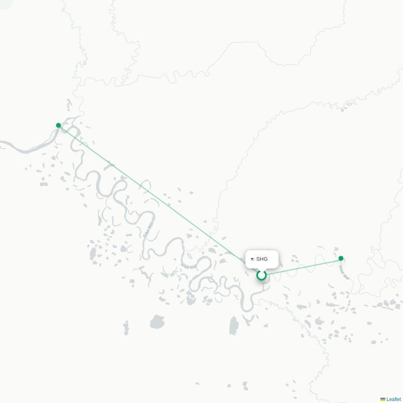 SHG - ABL route map
