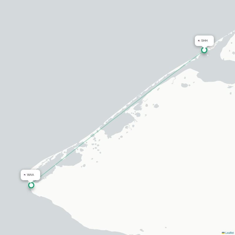 SHH - WAA route map