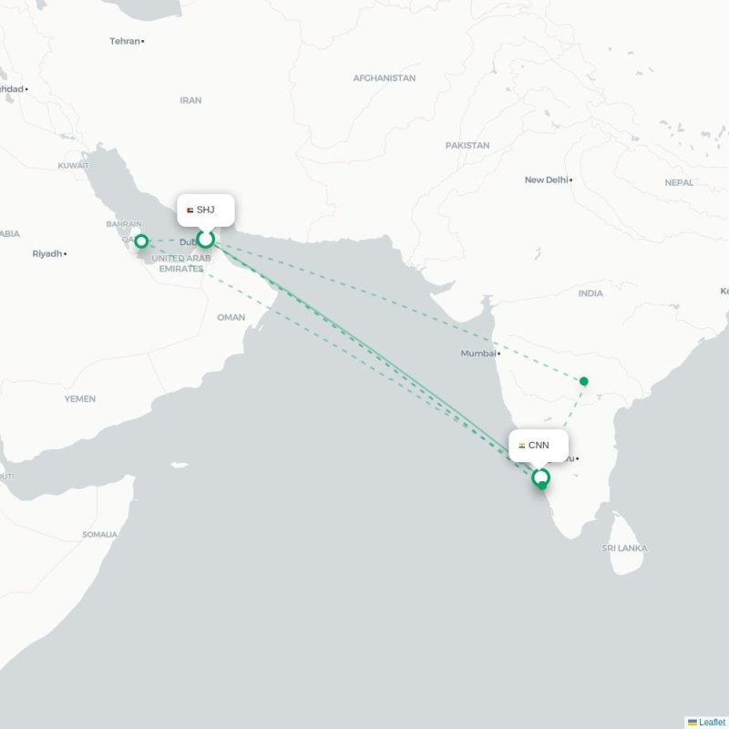 SHJ - CNN route map