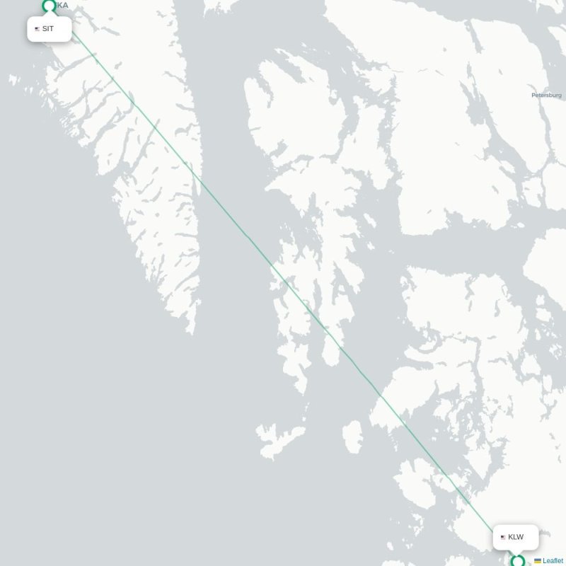 SIT - KLW route map