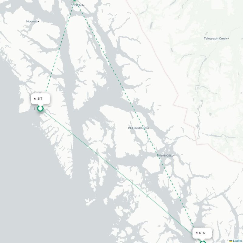 SIT - KTN route map