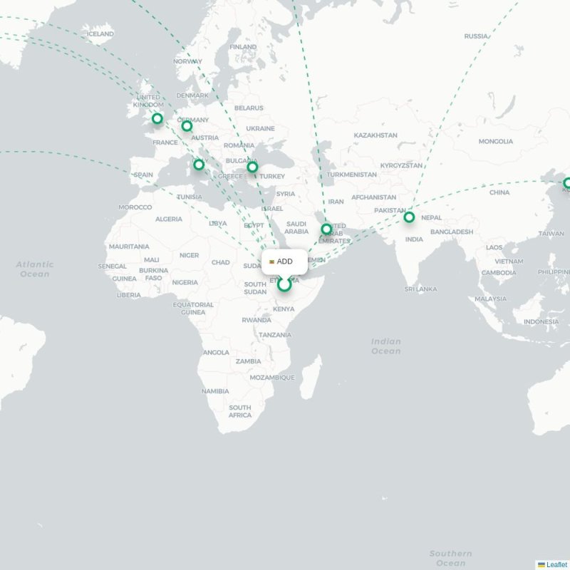 SJO - SFO route map