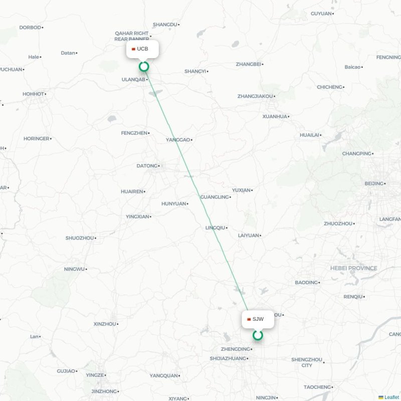 SJW - UCB route map