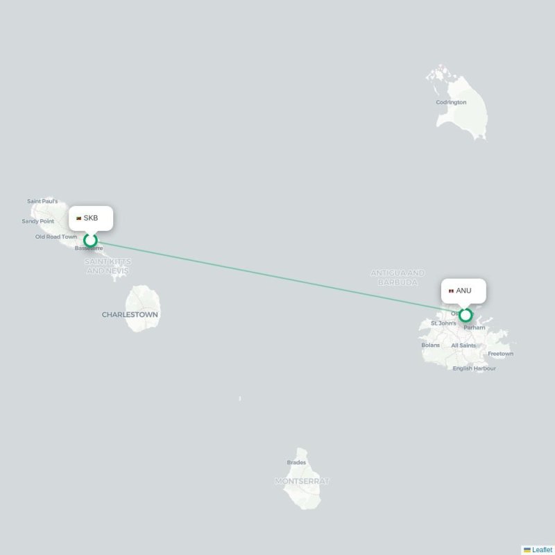 SKB - ANU route map