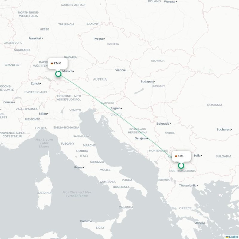 SKP - FMM route map