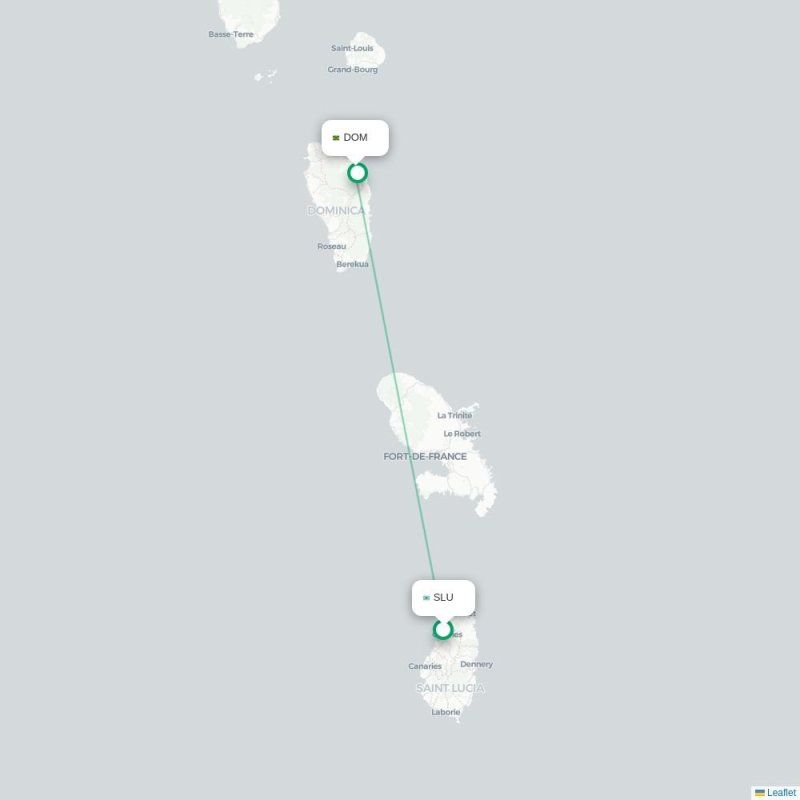 SLU - DOM route map