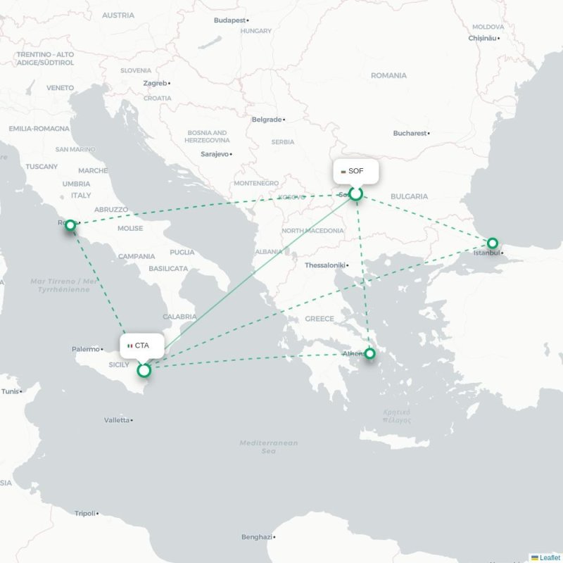 SOF - CTA route map