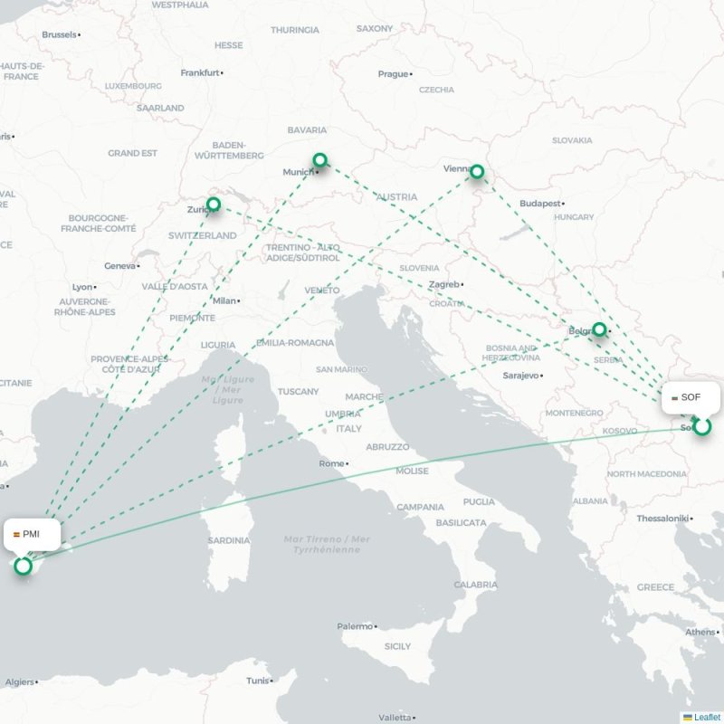 SOF - PMI route map