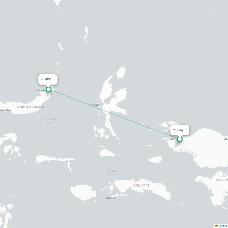 SOQ - MDC route map