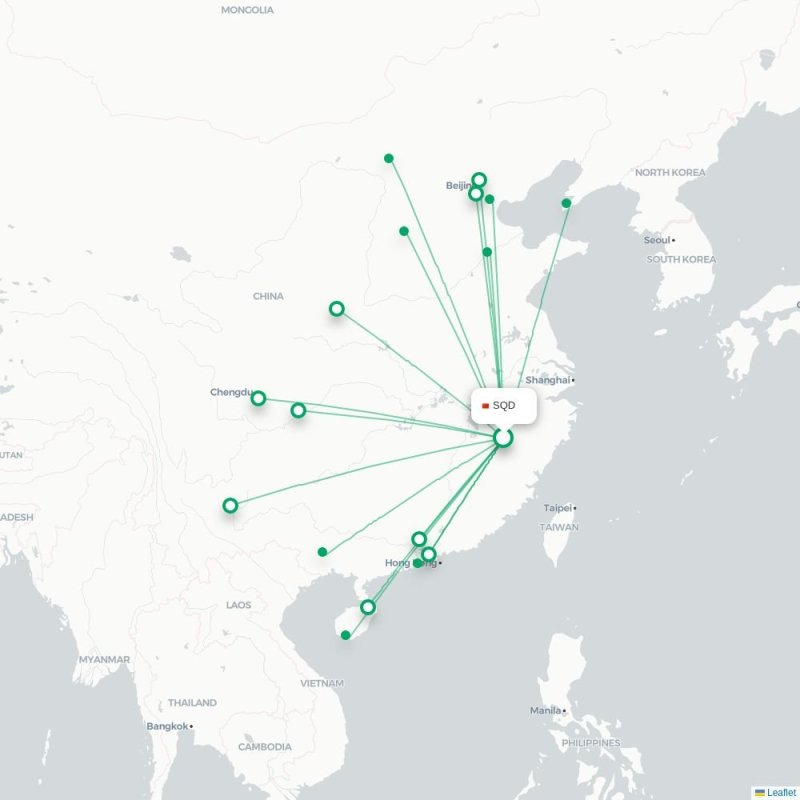 SQD - NNG route map