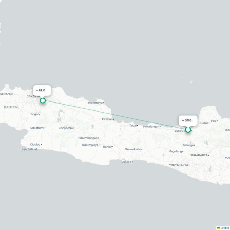 SRG - HLP route map