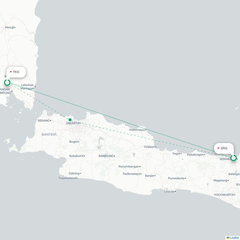 SRG - TKG route map