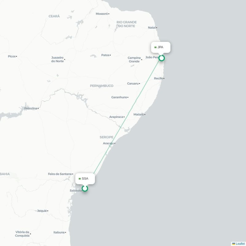 SSA - JPA route map
