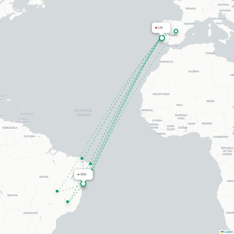 SSA - LIS route map