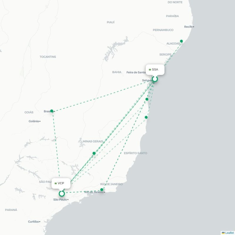 SSA - VCP route map