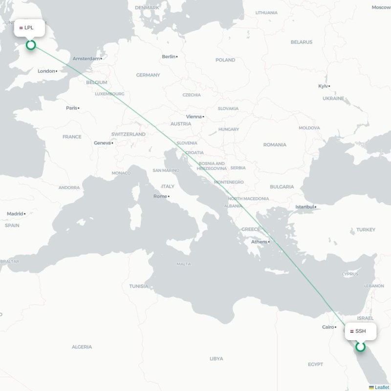 SSH - LPL route map