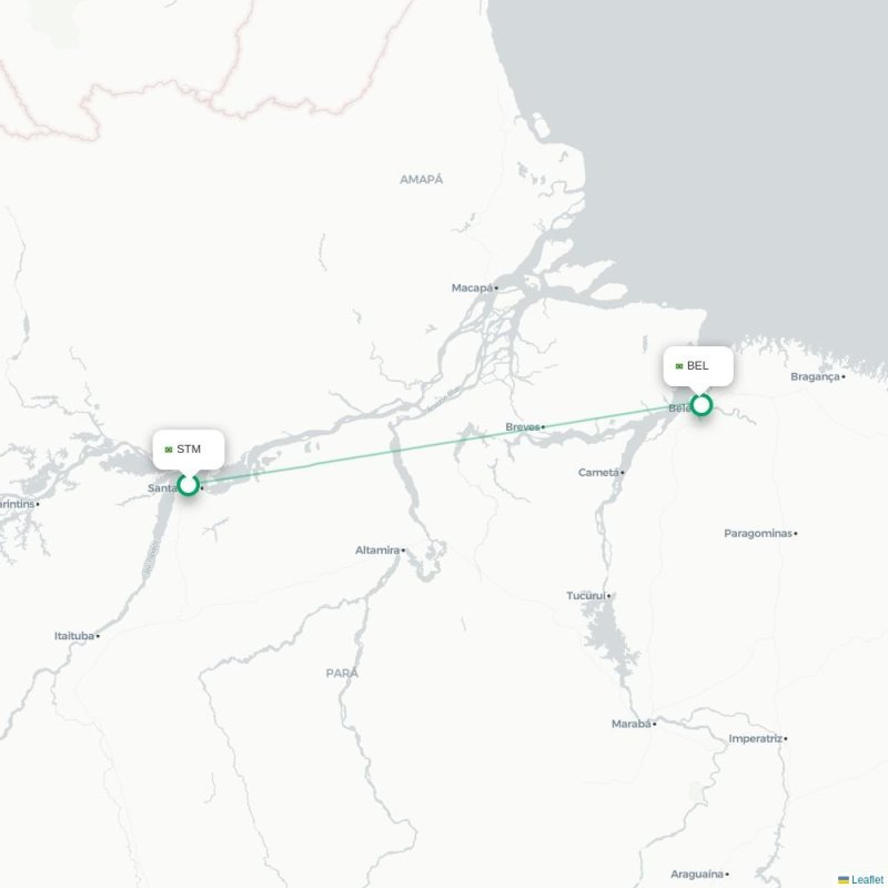 STM - BEL route map