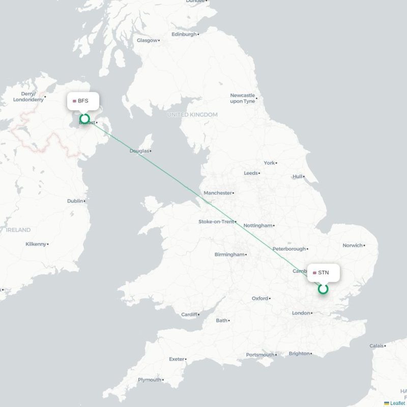 STN - BFS route map