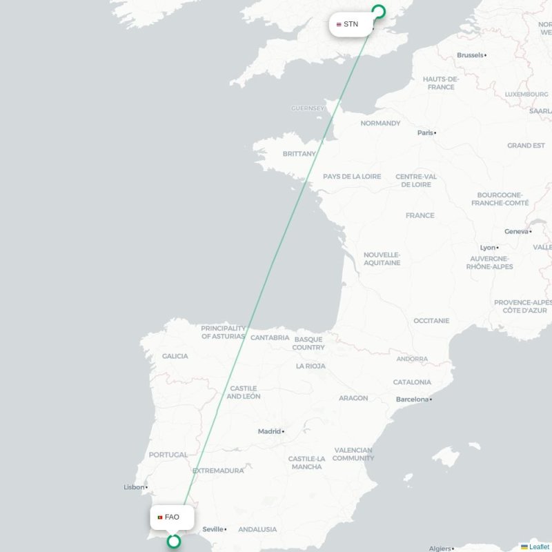 STN - FAO route map