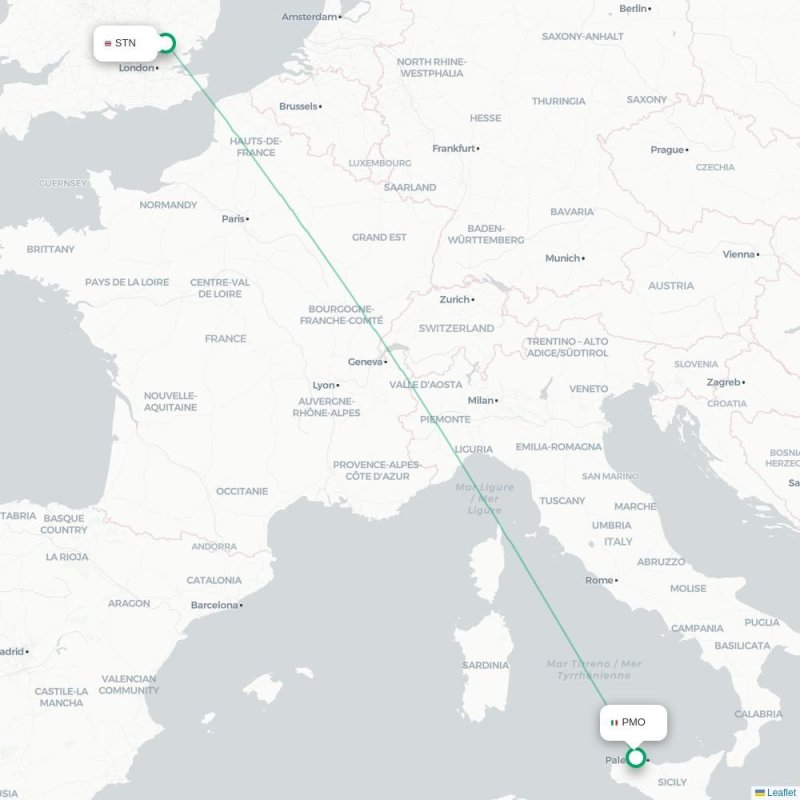 STN - PMO route map