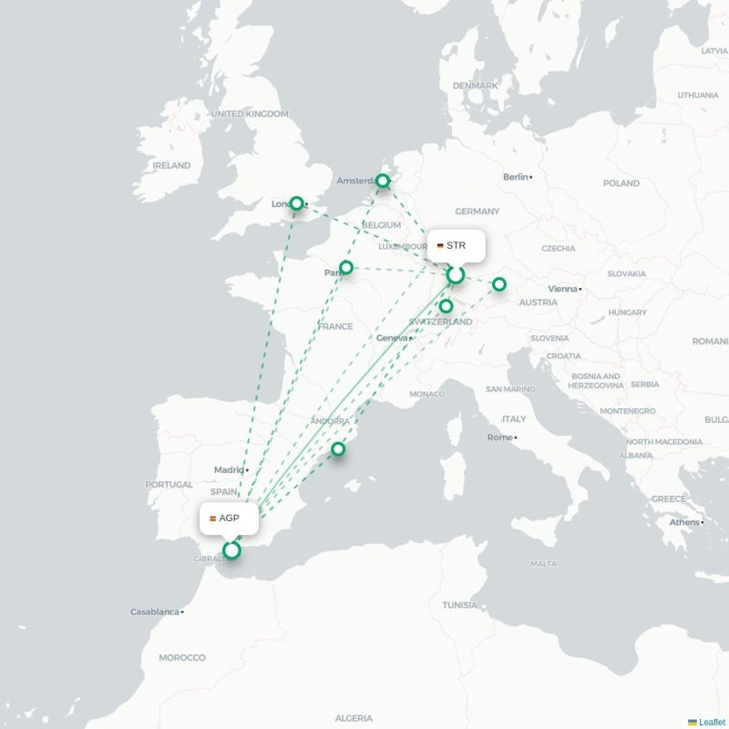 STR - AGP route map
