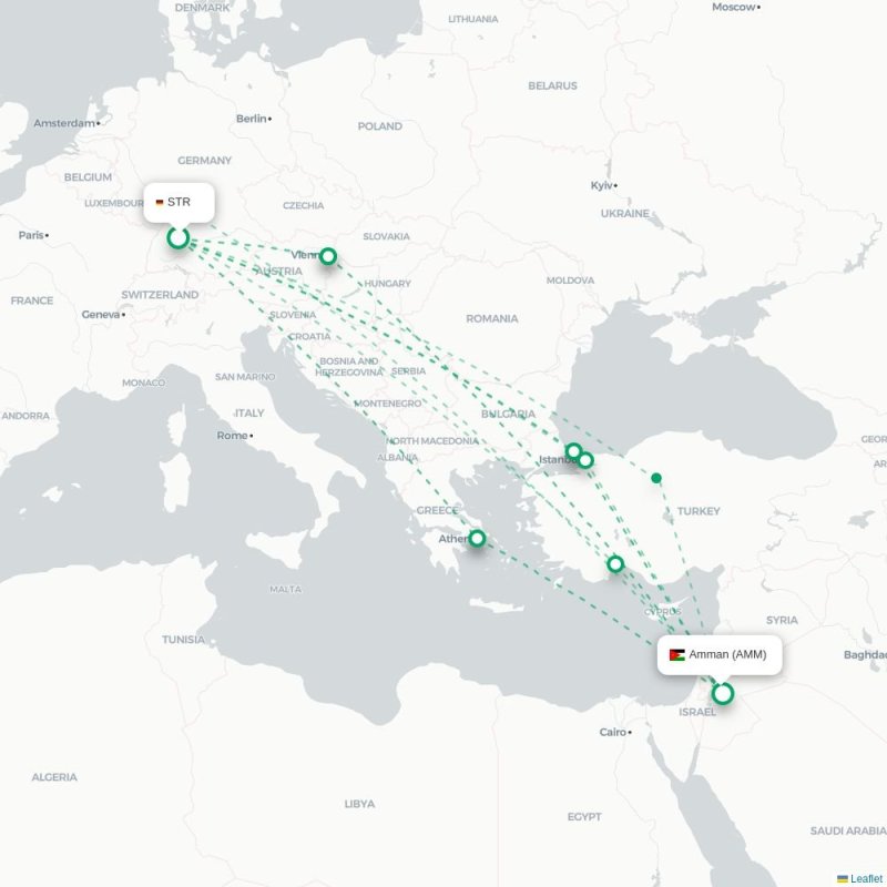 STR - AMM route map