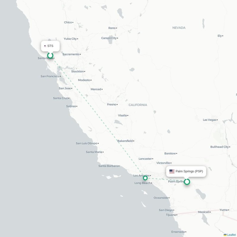 STS - PSP route map