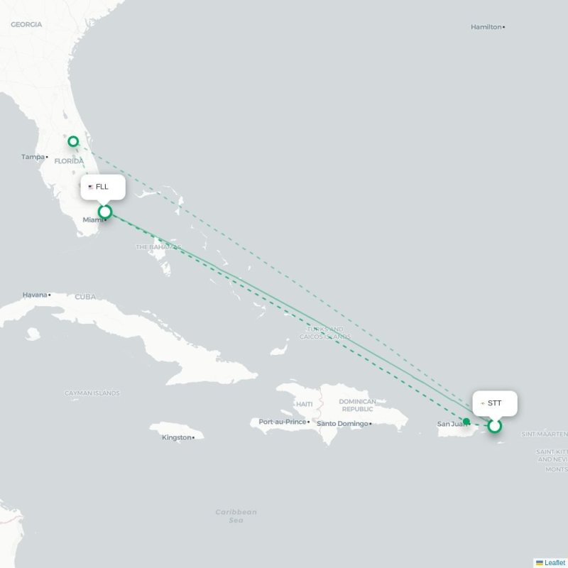STT - FLL route map