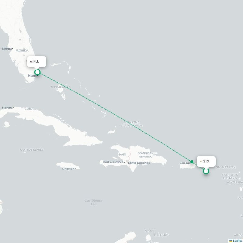 STX - FLL route map