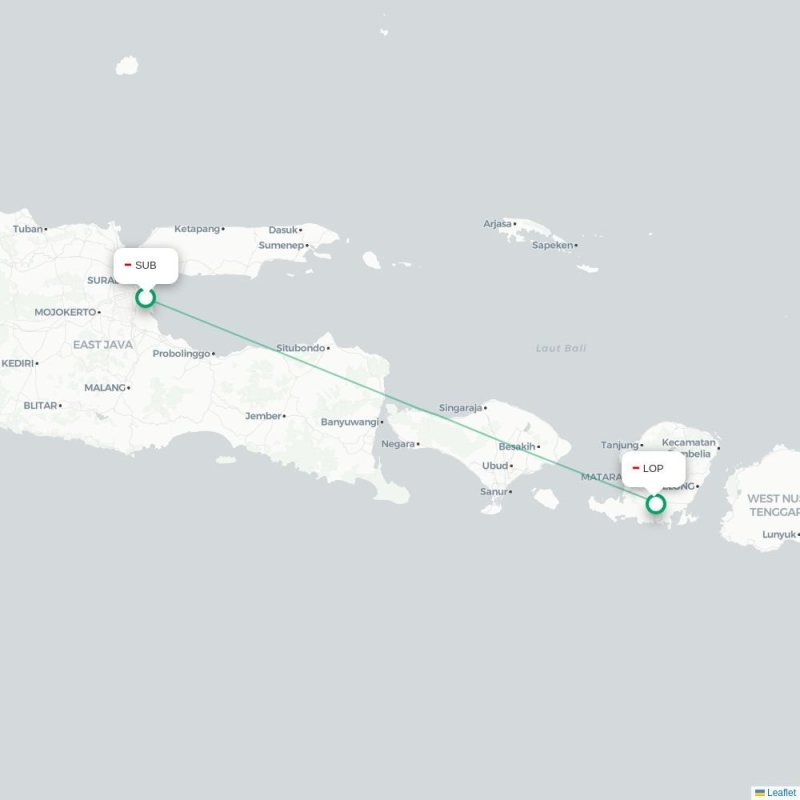 SUB - LOP route map