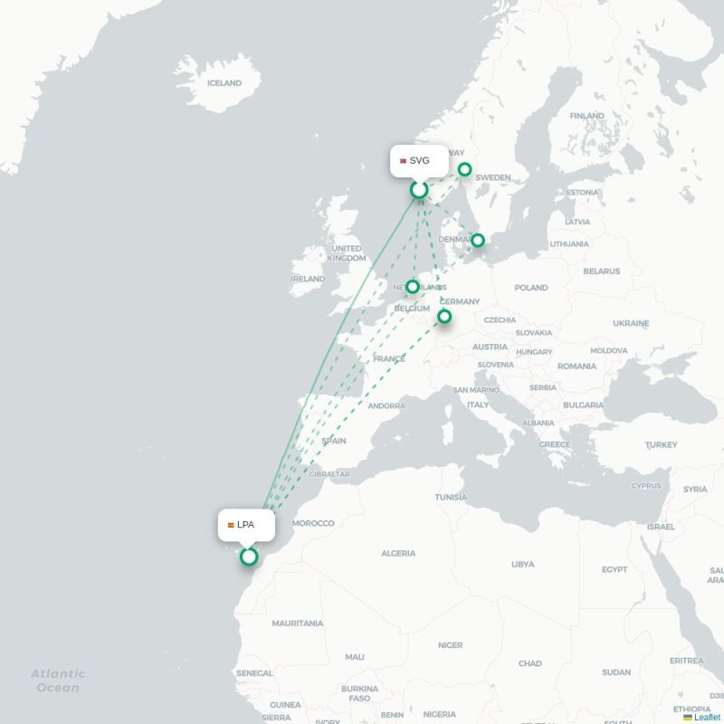SVG - LPA route map