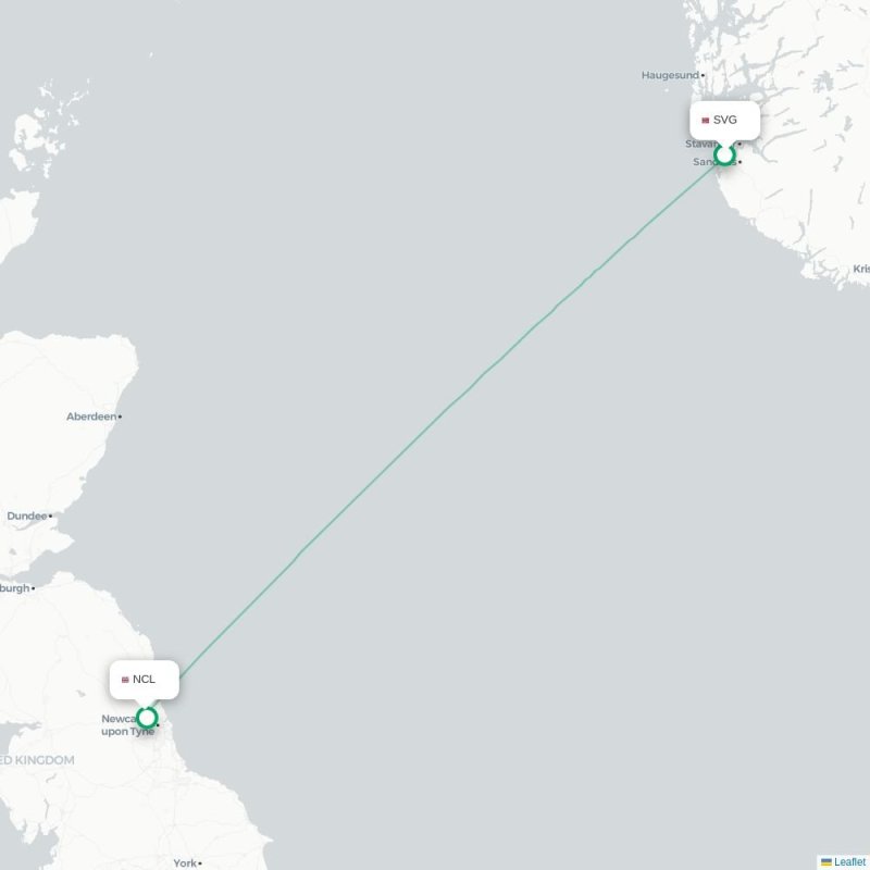 SVG - NCL route map