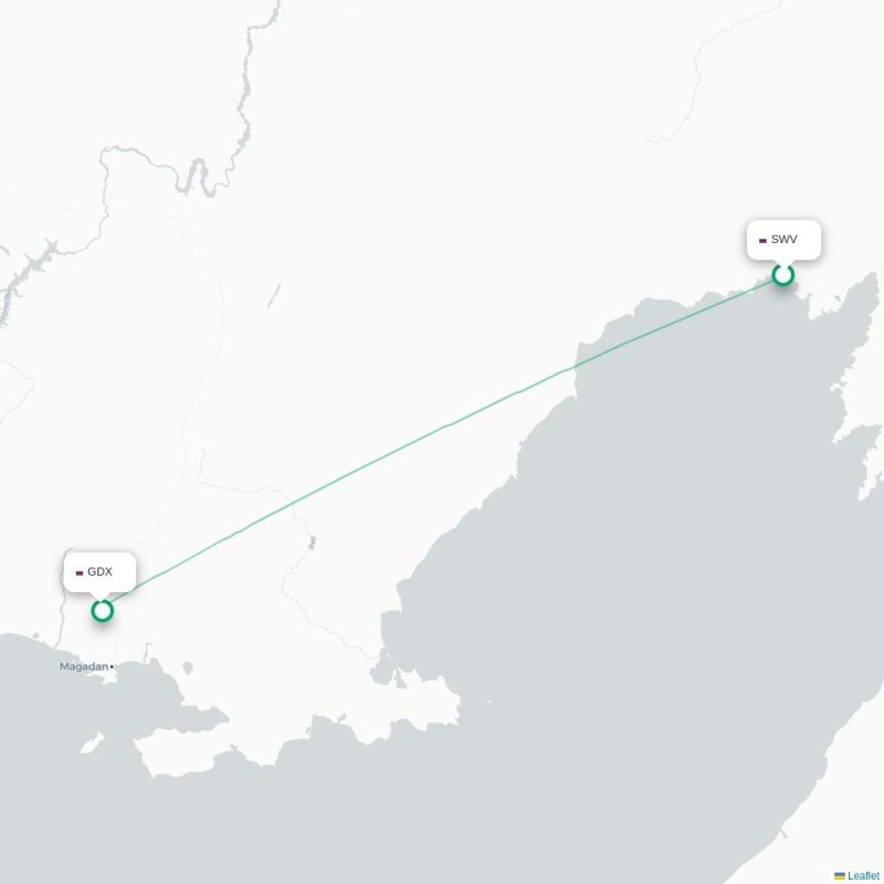 SWV - GDX route map