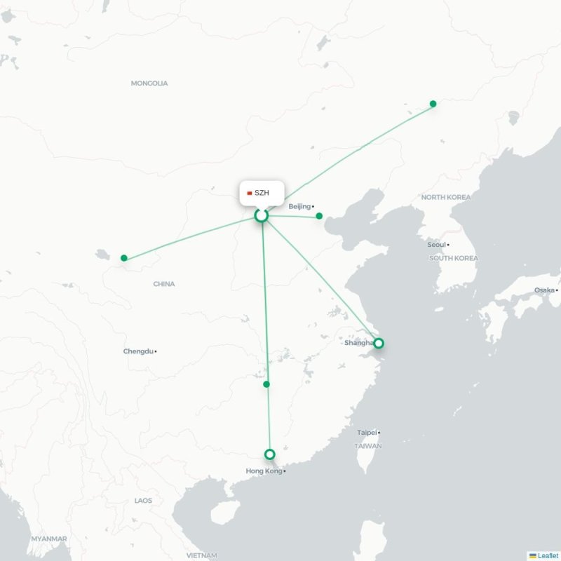 SZH - CSX route map