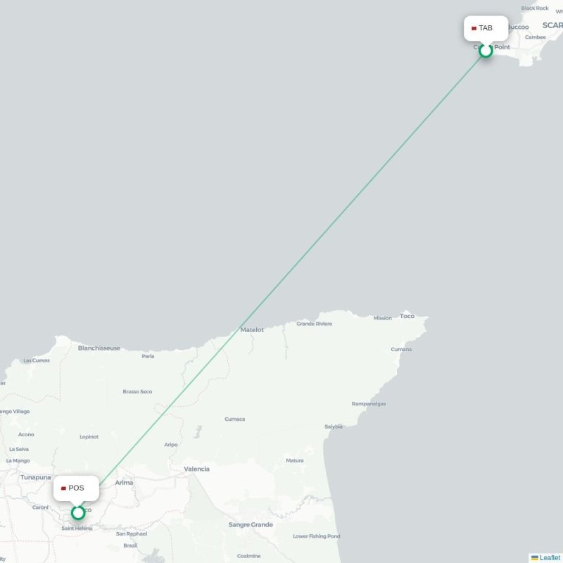 TAB - POS route map
