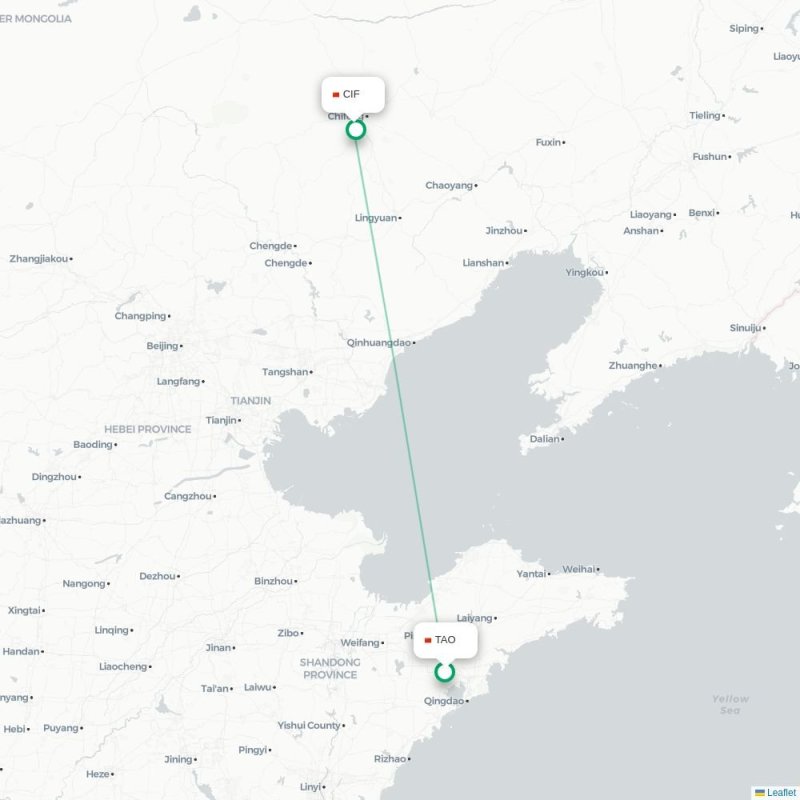 TAO - CIF route map