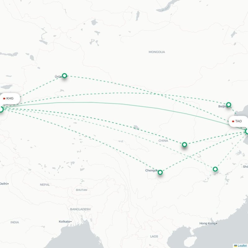 TAO - KHG route map