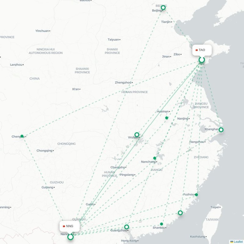 TAO - NNG route map