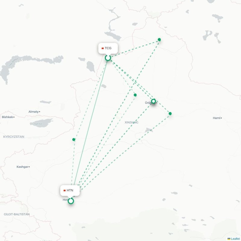 TCG - HTN route map