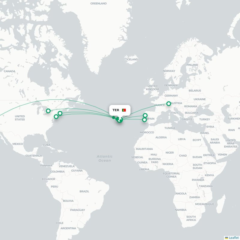 Route map   TER airport