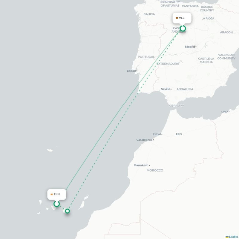 TFN - VLL route map