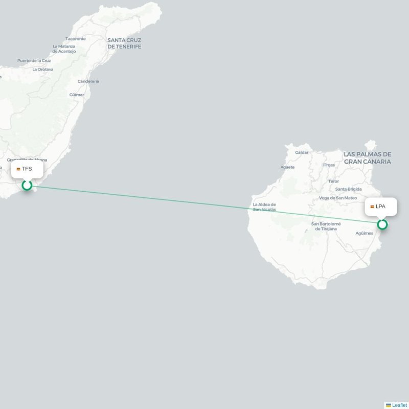 TFS - LPA route map