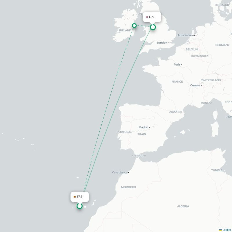 TFS - LPL route map