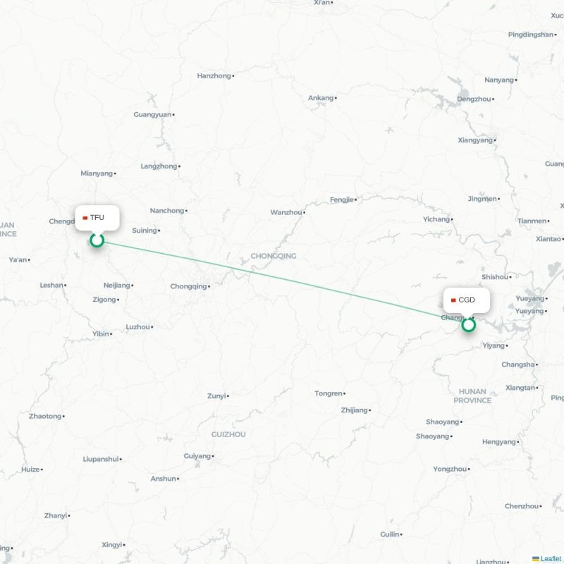 TFU - CGD route map