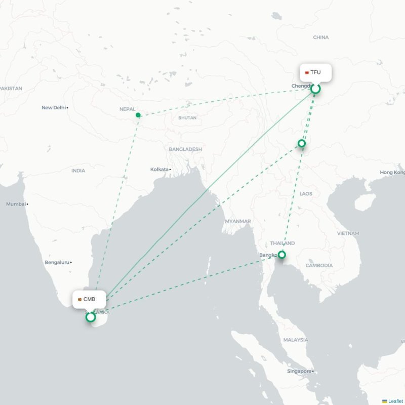 TFU - CMB route map