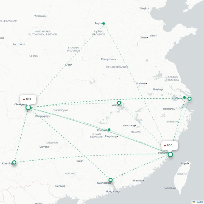 TFU - FOC route map