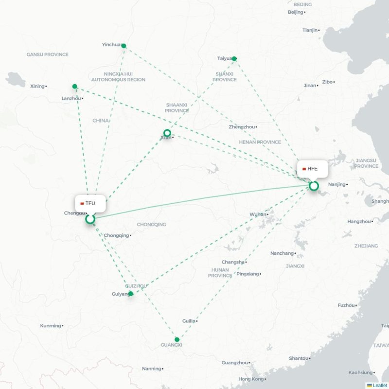 TFU - HFE route map